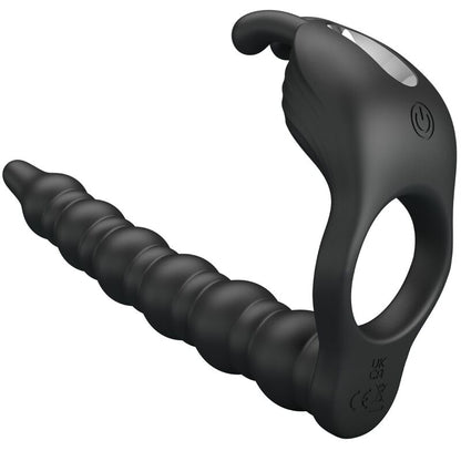 PRETTY LOVE - BLACKNEY PENISRINGE MIT VIBRATOR-PLUG - Sexotim