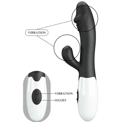 PRETTY LOVE - SNAPPY G-SPOT VIBRATOR SCHWARZ - Sexotim