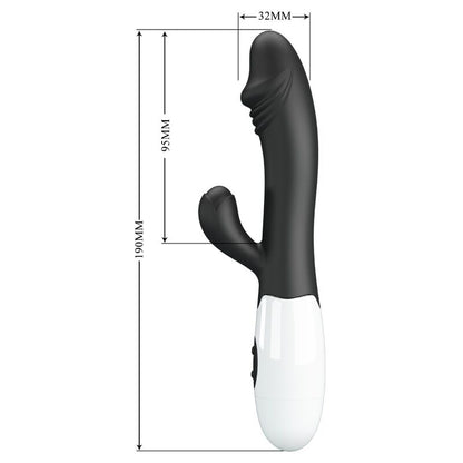 PRETTY LOVE - SNAPPY G-SPOT VIBRATOR SCHWARZ - Sexotim