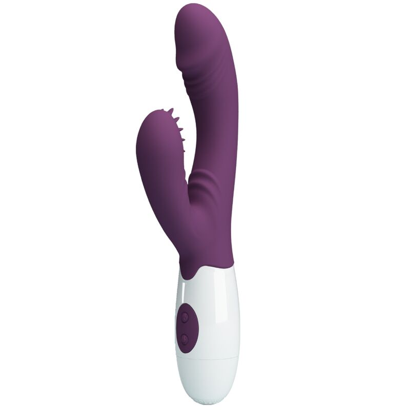 PRETTY LOVE - BUTTERFLY KISS RABBIT VIBRATOR & G-SPOT STIMULATOR LILA