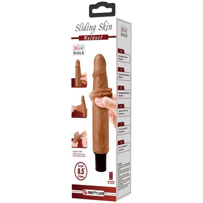 PRETTY LOVE - WALDORF REALISTISCHER VIBRATOR 18 CM -O- 4 CM - Sexotim