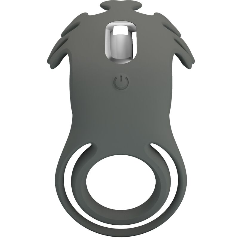 PRETTY LOVE - RUBEN DOPPELVIBRATIONSRING MIT STIMULATOR GRAU - Sexotim