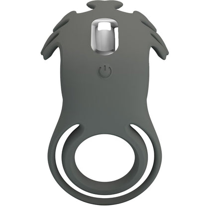 PRETTY LOVE - RUBEN DOPPELVIBRATIONSRING MIT STIMULATOR GRAU - Sexotim