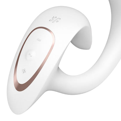 SATISFYER - G FOR GODDESS 1 RABBIT VIBRATOR WEISS - Sexotim