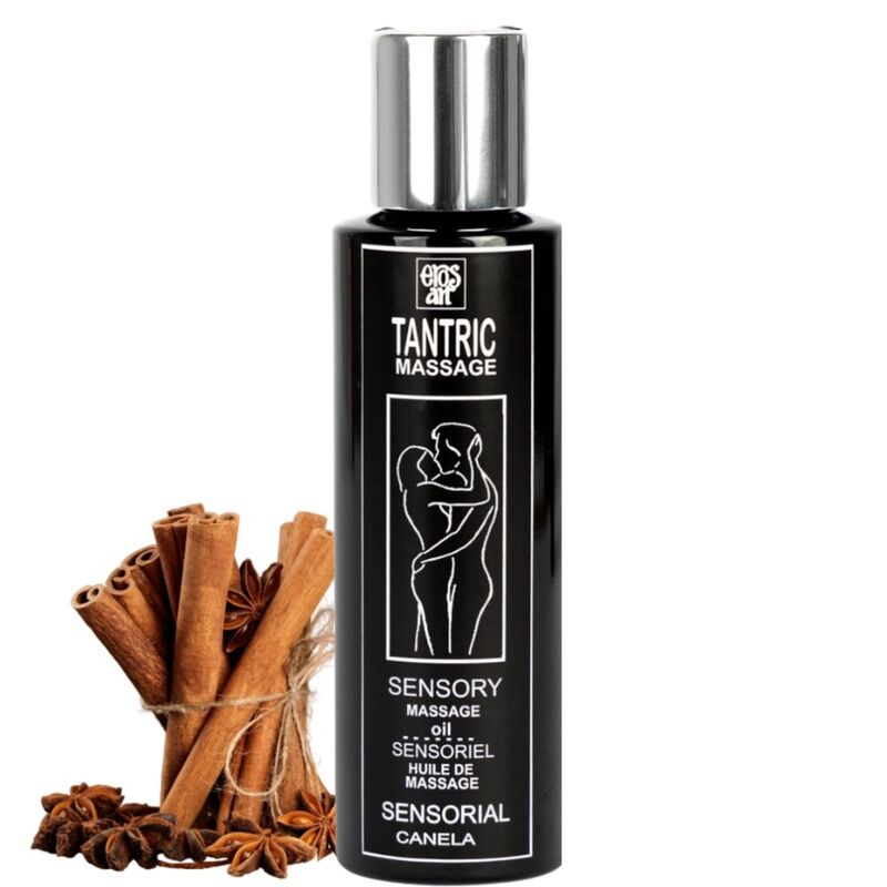 EROS-ART - NATÜRLICHES TANTRISCHES MASSAGEÖL UND APHRODISIAKUM ZIMT 100 ML - Sexotim
