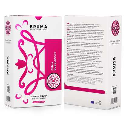 BRUMA - FLÜSSIGER VIBRATOR ULTRA SLIDING BUBBLEGUM 15 ML