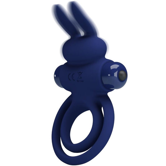 PRETTY LOVE - DAREY DOPPELTER VIBRATIONSRING KANINCHEN BLAU - Sexotim