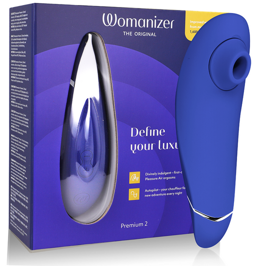 WOMANIZER - PREMIUM 2 KLITORALSTIMULATOR BLAUBEERE - Sexotim