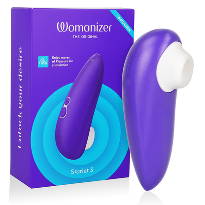 WOMANIZER - STARLET 3 KLITORASSTIMULATOR INDIGO - Sexotim