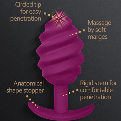 G-VIBE - G-PLUG TWIST 2 LILA ANAL