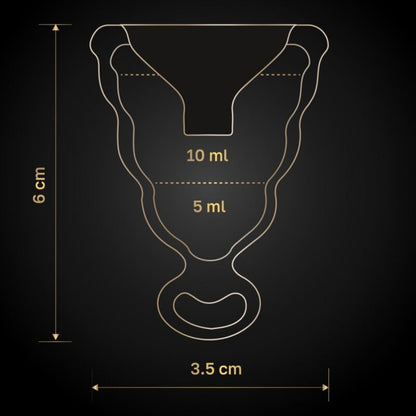 G-VIBE - GCUP SCHWARZE MENSTRUATIONSTASSE - Sexotim