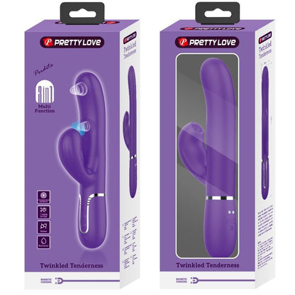 PRETTY LOVE - PERLITA G-SPOT VIBRATOR 3 IN 1 MULTIFUNKTIONS-LILA