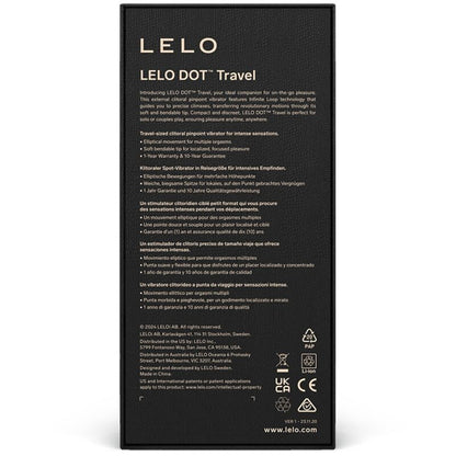 LELO - DOT TRAVEL KLITORIS-STIMULATOR ROSA - Sexotim