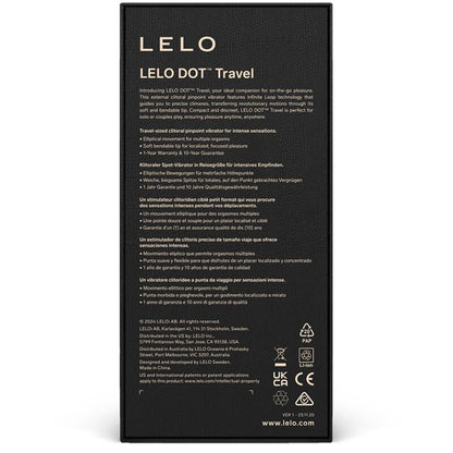 LELO - DOT TRAVEL KLITORIS-STIMULATOR LILA - Sexotim