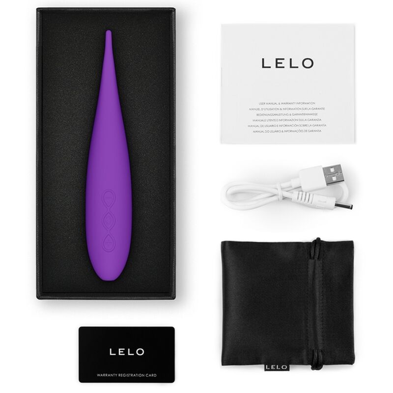 LELO - DOT TRAVEL KLITORIS-STIMULATOR LILA - Sexotim