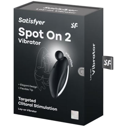 SATISFYER - SPOT ON 2 AUFLEGEVIBRATOR SCHWARZ - Sexotim