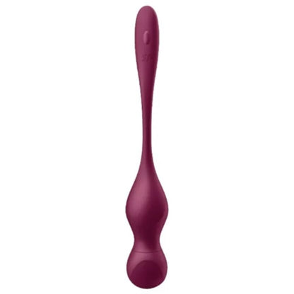 SATISFYER - LOVE BIRDS VARY VIBRIERENDE KUGELN MIT KOSTENLOSE APP WEINROT - Sexotim