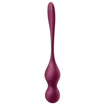 SATISFYER - LOVE BIRDS VARY VIBRIERENDE KUGELN MIT KOSTENLOSE APP WEINROT - Sexotim
