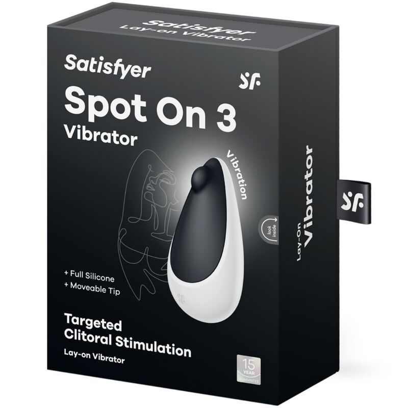 SATISFYER - SPOT ON 3 SCHWARZER KLITORASSTIMULATOR - Sexotim