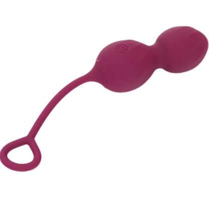 ARMONY - BLOSSOMS VAGINAL HANTEL MIT FERNBEDIENUNG 10 VIBRATIONEN DUNKELROT - Sexotim