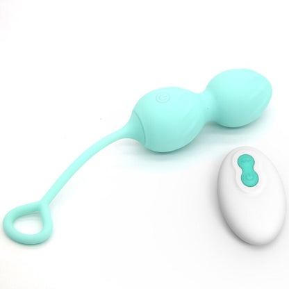 ARMONY - BLOSSOMS VAGINAL HANTEL MIT FERNBEDIENUNG 10 VIBRATIONEN GRÜN - Sexotim