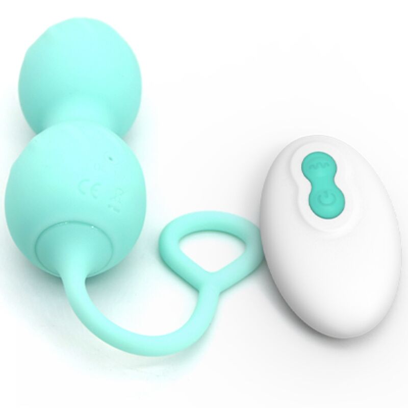 ARMONY - BLOSSOMS VAGINAL HANTEL MIT FERNBEDIENUNG 10 VIBRATIONEN GRÜN - Sexotim