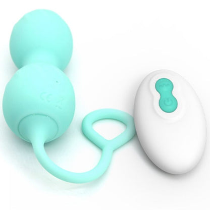 ARMONY - BLOSSOMS VAGINAL HANTEL MIT FERNBEDIENUNG 10 VIBRATIONEN GRÜN - Sexotim