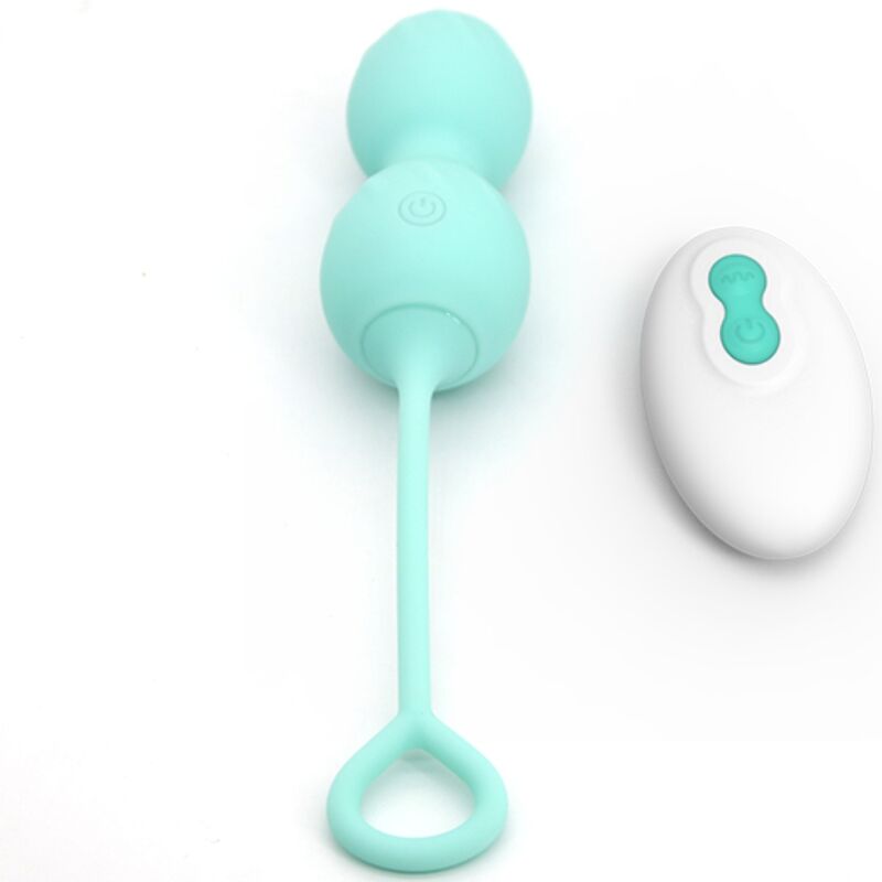 ARMONY - BLOSSOMS VAGINAL HANTEL MIT FERNBEDIENUNG 10 VIBRATIONEN GRÜN - Sexotim