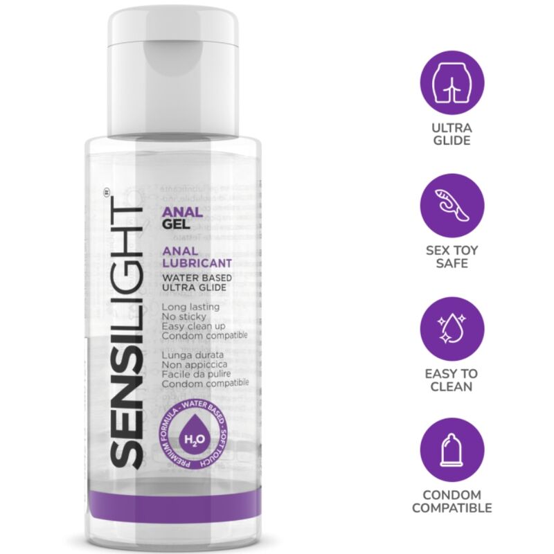 INTIMATELINE - SENSILIGHT SLIDING ANAL GEL 30 ML - Sexotim