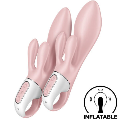 SATISFYER - AIR PUMP BUNNY 3 AUFBLASBARER KANINCHENVIBRATOR ROSA - Sexotim