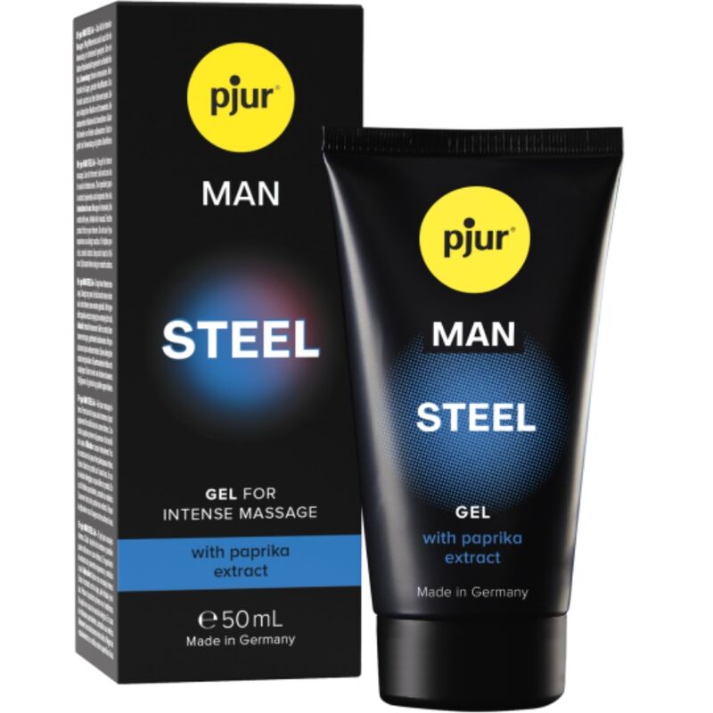 PJUR - MAN STEEL STIMULIERENDES GEL 50 ML - Sexotim