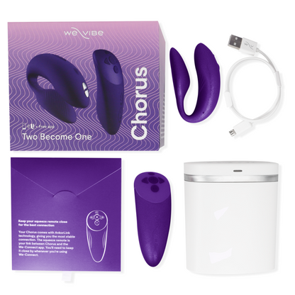 WE-VIBE - CHORUS VIBRATOR FÜR PAARE MIT LILA SQUEEZE-STEUERUNG - Sexotim