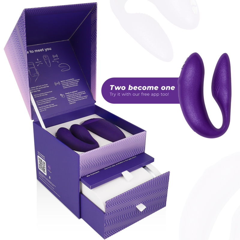 WE-VIBE - CHORUS VIBRATOR FÜR PAARE MIT LILA SQUEEZE-STEUERUNG - Sexotim