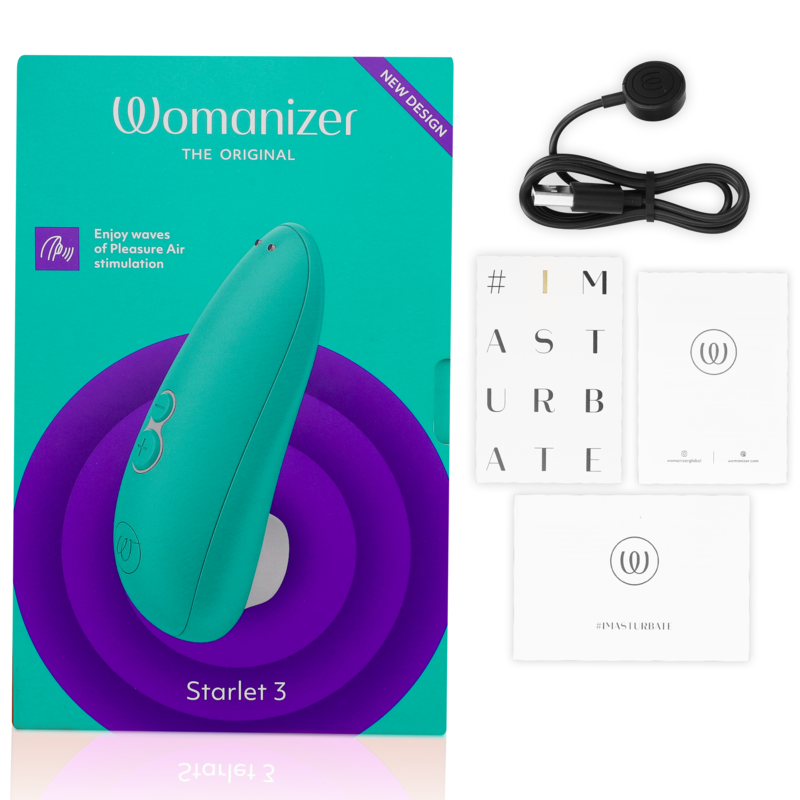 WOMANIZER - STARLET 3 KLITORALSTIMULATOR TÜRKIS - Sexotim