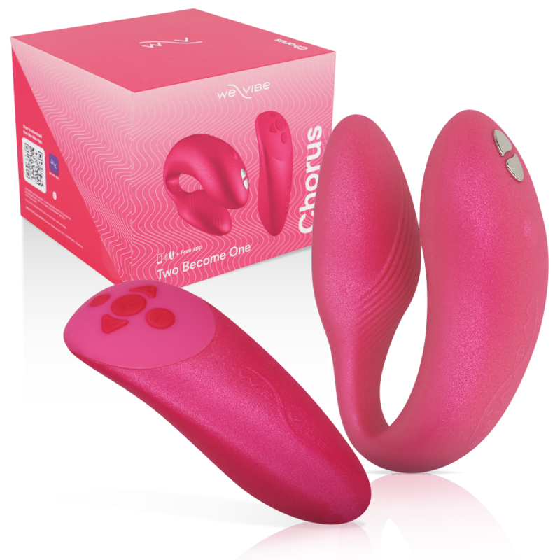 WE-VIBE - CHORUS VIBRATOR FÜR PAARE MIT SQUEEZE CONTROL ROSA - Sexotim