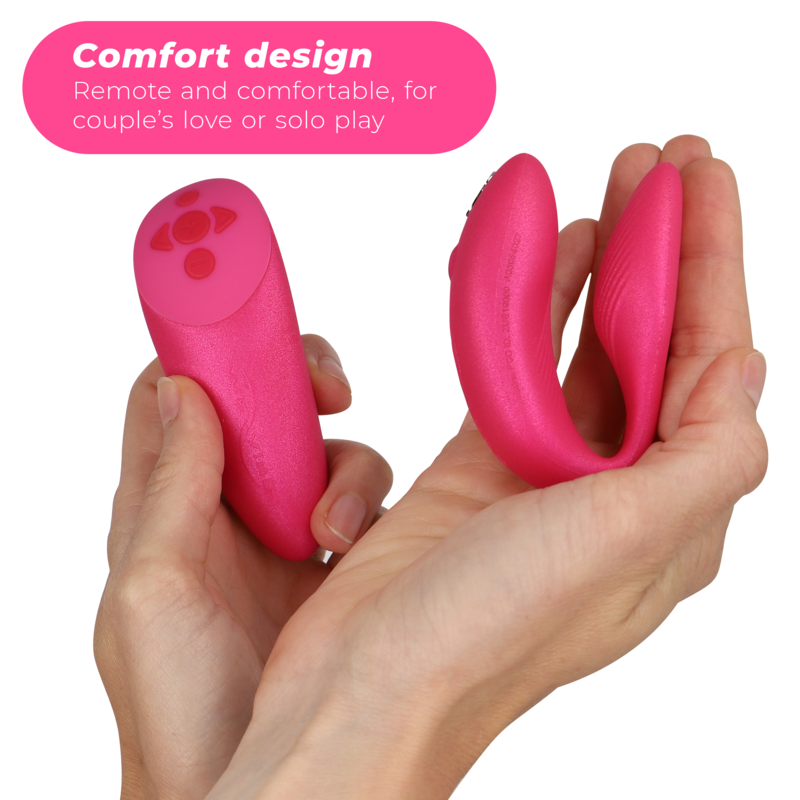 WE-VIBE - CHORUS VIBRATOR FÜR PAARE MIT SQUEEZE CONTROL ROSA - Sexotim