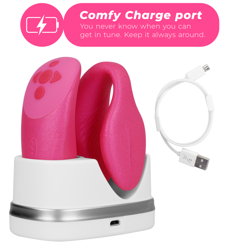 WE-VIBE - CHORUS VIBRATOR FÜR PAARE MIT SQUEEZE CONTROL ROSA - Sexotim