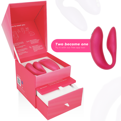 WE-VIBE - CHORUS VIBRATOR FÜR PAARE MIT SQUEEZE CONTROL ROSA - Sexotim