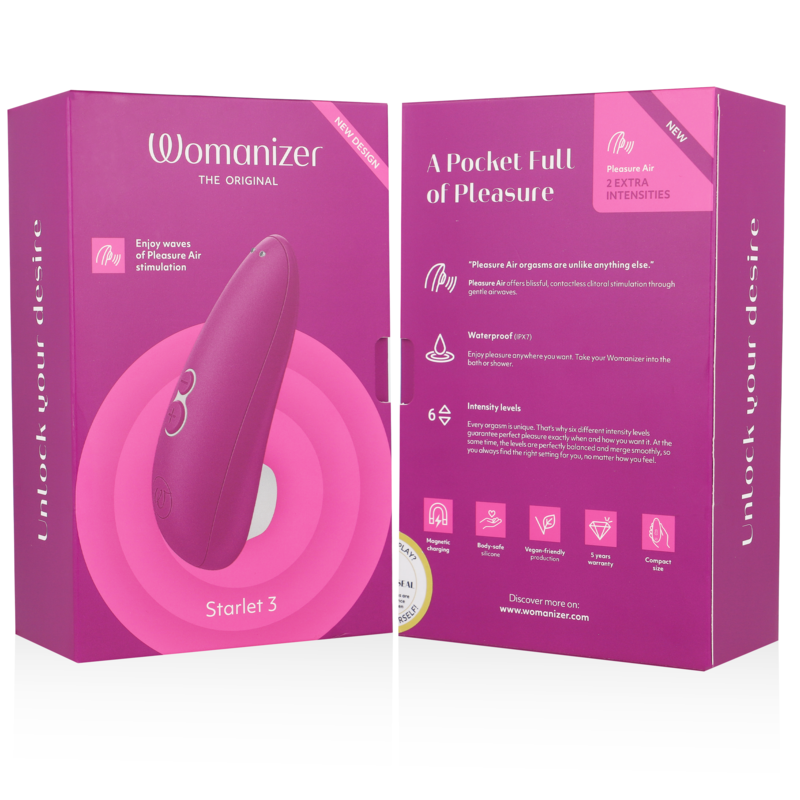 WOMANIZER - STARLET 3 KLITORALSTIMULATOR VIOLETT - Sexotim