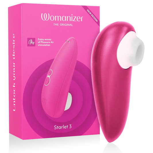 WOMANIZER - STARLET 3 KLITORALSTIMULATOR ROSA - Sexotim