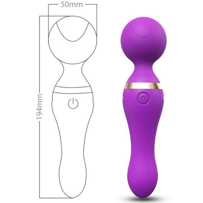 ARMONY - FREEZA MASSAGER & VIBRATOR SUPER FLEXIBLER KOPF LILA - Sexotim