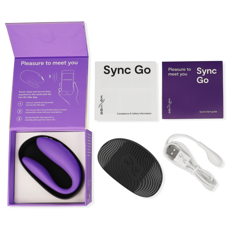 WE-VIBE - SYNC GO DUAL STIMULATOR VIOLETT - Sexotim