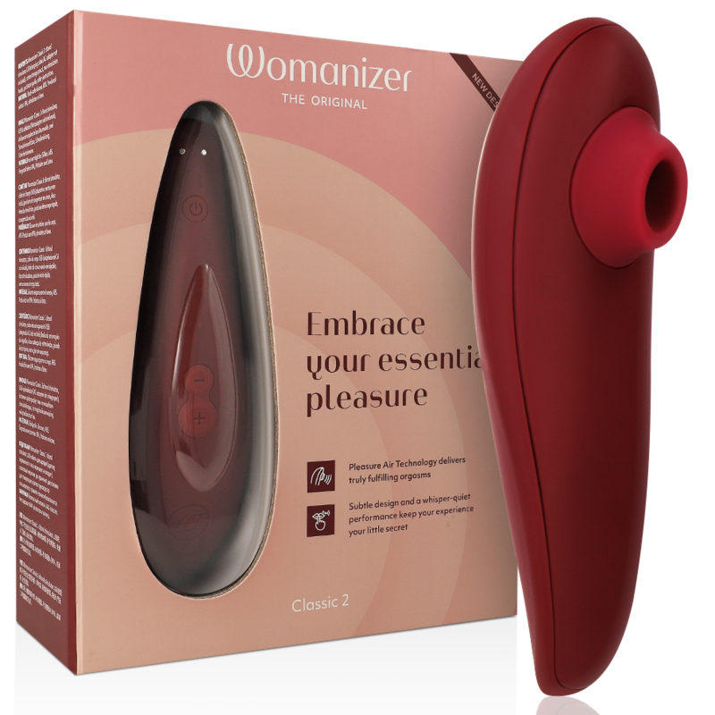 WOMANIZER - CLASSIC 2 KLITORALSTIMULATOR BORDEAUX - Sexotim