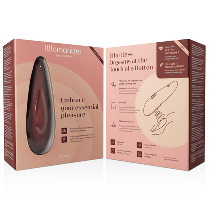 WOMANIZER - CLASSIC 2 KLITORALSTIMULATOR BORDEAUX - Sexotim