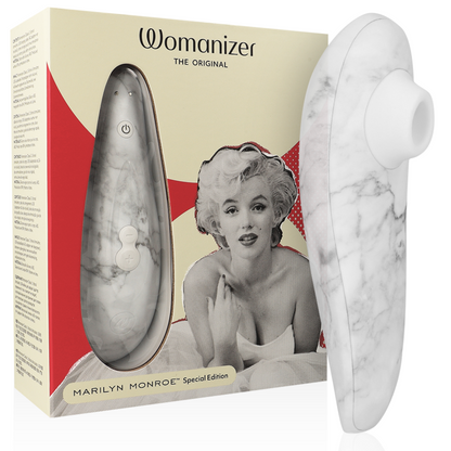 WOMANIZER - MARILYN MONROE CLASSIC 2 KLITORALSTIMULATOR, WEISSER MARMOR - Sexotim