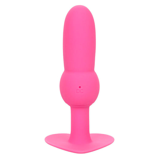 CALEXOTICS - FIRST TIME ANAL PLUG MIT PERLENSONDE 10 VIBRATIONEN ROSA - Sexotim
