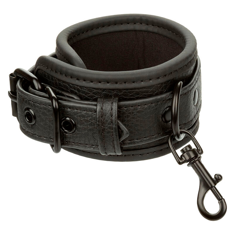 CALEXOTICS - NOCTURNAL LEDER HANDGELENK MANSCHETTEN VERSTELLBAR SCHWARZ - Sexotim