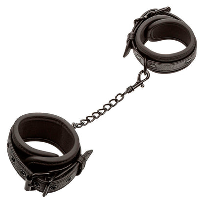 CALEXOTICS - NOCTURNAL LEDER HANDGELENK MANSCHETTEN VERSTELLBAR SCHWARZ - Sexotim