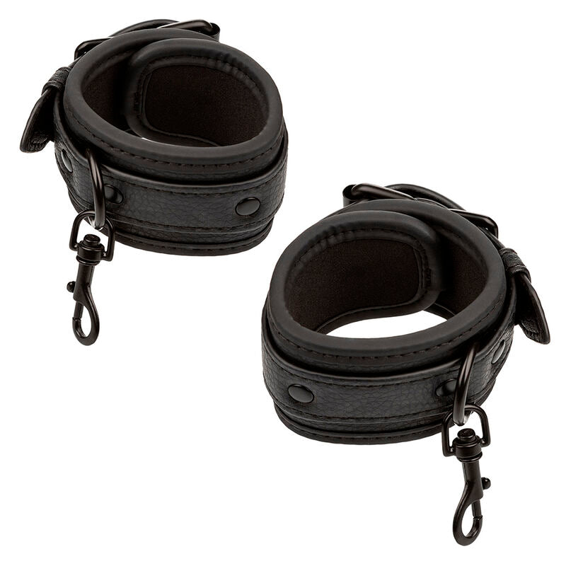 CALEXOTICS - NOCTURNAL HOG TIE CONNECTOR CUERO VERSTELLBAR SCHWARZ - Sexotim