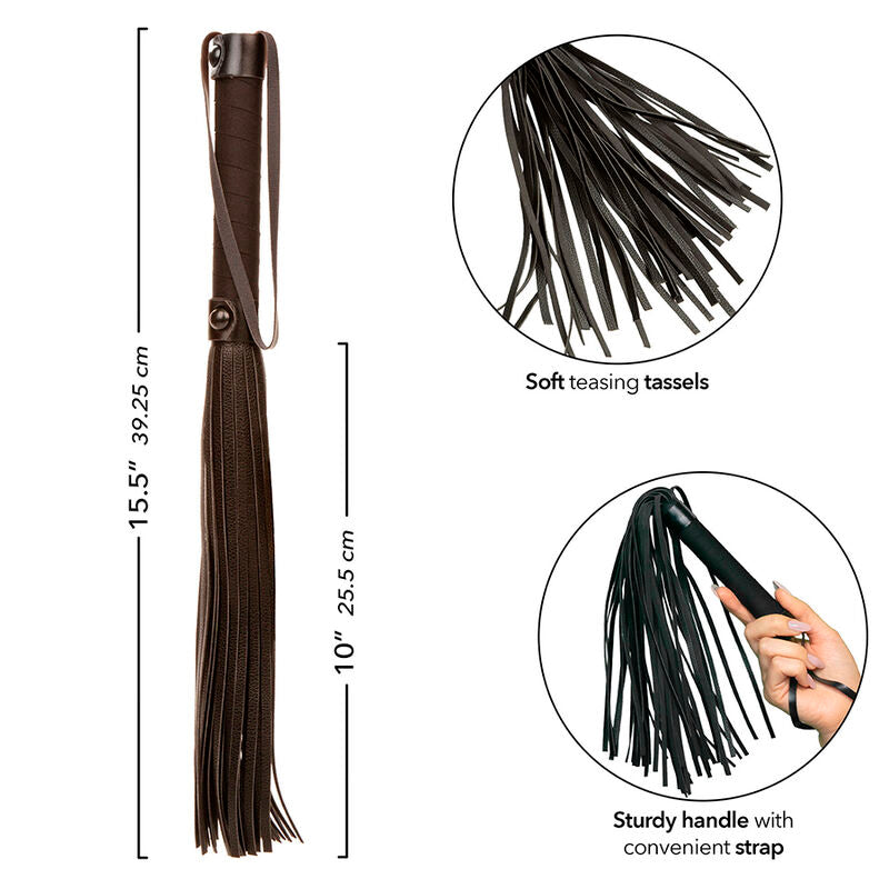 CALEXOTICS - NOCTURNAL FLOGGER LEDER SCHWARZ - Sexotim